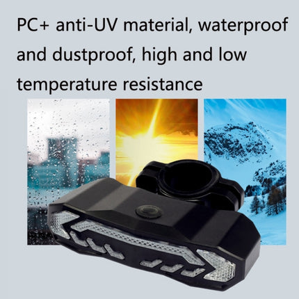 SF31 Bicycle Smart Brake Taillight USB Alerter Night Ride Ride Mountain Vehicle Turn LED Taillights - DealBuddy