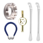 Wrench+Spoke Wrench+Valve Core Lock+2 Tire Lever