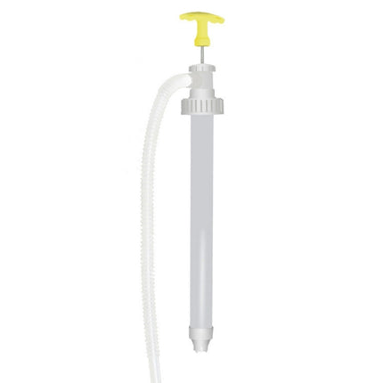 Manual Oil Extractor Plastic Aspirator Liquefaction Chemical Tube Hard Lid 5.6cm