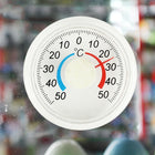 Round Plastic Doors And Windows Simple Pointer Winter And Summer Thermometer - DealBuddy