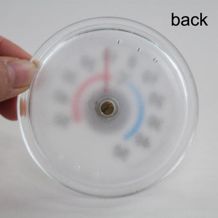 Round Plastic Doors And Windows Simple Pointer Winter And Summer Thermometer - DealBuddy