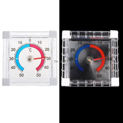 Square Window Door Thermometer Pointer Type Cold And Summer Table - DealBuddy