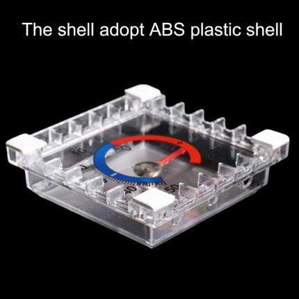 Square Window Door Thermometer Pointer Type Cold And Summer Table - DealBuddy