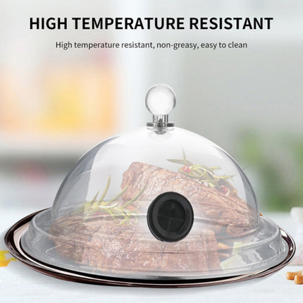 Cocktail Acrylic Smoker Hood Kitchen Cooking Hood
