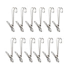 With Long Tail Clothes Drying Clip Stainless Steel Ribbon Hook Hanging Clip