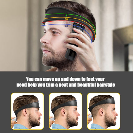 Salon Neck Hair Line Guide Barber Trim Ruler Hair DIY Tool Hair Trimming Template Tools, Non-adjustable (Black), Non-adjustable (Grey), Non-adjustable (Blue), Non-adjustable (Red) - DealBuddy