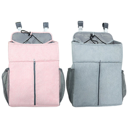 Baby Bed Organizer Newborn Crib Diaper Storage Hanging Bags Bedside Shelf Bag