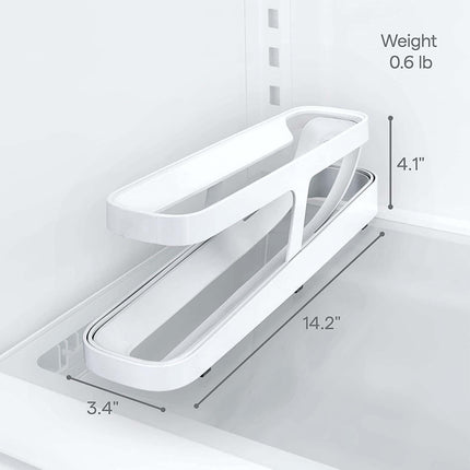 Automatic Eggs Storage Box Refrigerator Egg Dispenser Plastic Rolling Eggs Holder  Container