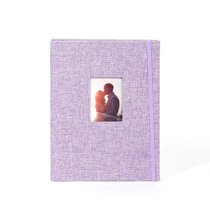 3-inch 208 Pockets Cotton Linen Photo Album Photocard Holder