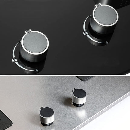 1pair  8mm  Metal Round Gas Stove Switch Knob Cooker Hob Switch, 1pair 8mm 45 Degree - DealBuddy