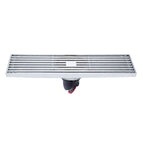 K8034 Chrome Plated+Black Straight Row
