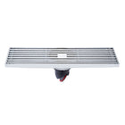 8x30cm Extended Full Copper Strip Floor Drain, Style:, K8034 Chrome Plated+Black Straight Row, K8034 Chrome Plated+Copper Self Seal, K8034 Chrome Plated+5.5 Deep Water Seal, K8034 Chrome Plated+Magnetic Suspension, K8035 Nickel Brushes+Black Straight R... - DealBuddy