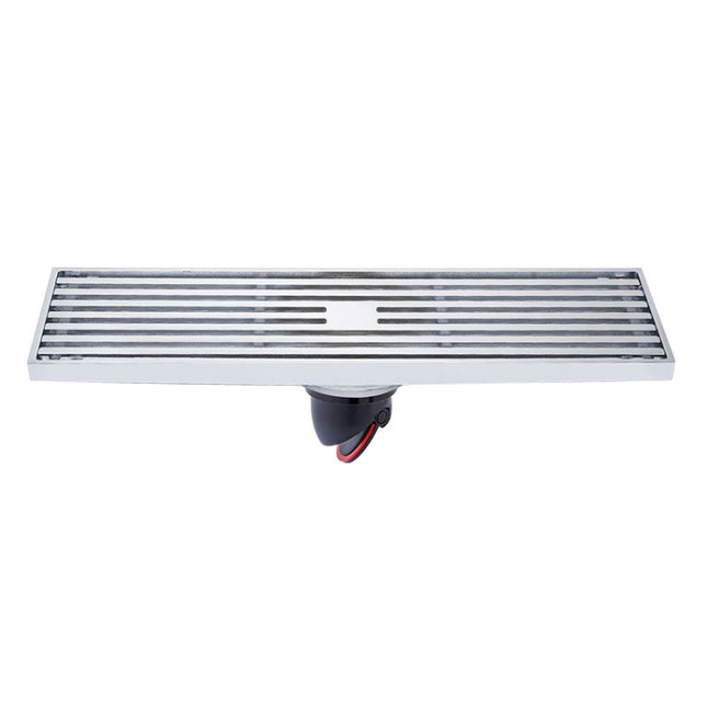 8x30cm Extended Full Copper Strip Floor Drain, Style:, K8034 Chrome Plated+Black Straight Row, K8034 Chrome Plated+Copper Self Seal, K8034 Chrome Plated+5.5 Deep Water Seal, K8034 Chrome Plated+Magnetic Suspension, K8035 Nickel Brushes+Black Straight R... - DealBuddy