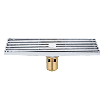 8x30cm Extended Full Copper Strip Floor Drain, Style:, K8034 Chrome Plated+Black Straight Row, K8034 Chrome Plated+Copper Self Seal, K8034 Chrome Plated+5.5 Deep Water Seal, K8034 Chrome Plated+Magnetic Suspension, K8035 Nickel Brushes+Black Straight R... - DealBuddy