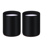 Round 6x10cm (Black)