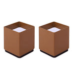 Square 6x5cm (Brown)