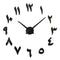 M030 India Digital Hanging Clock Home Decoration DIY Acrylic Clock, M030 (Black), M030 (Silver) - DealBuddy