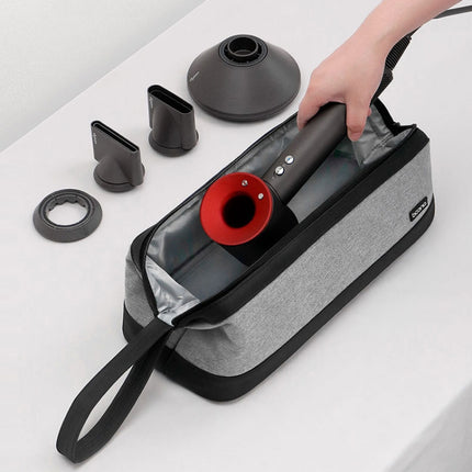 Baona BN-DS005 for Dyson Hair Dryer Curling Iron Accessories Organizer Bag, Black, Grey, Black Handle, Gray Handle - DealBuddy