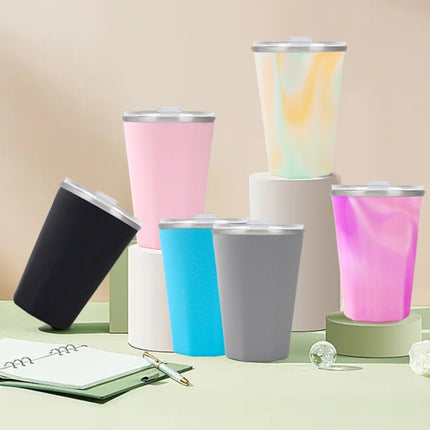 Insulated Cooling Cup Shake Cooling Cup, Capacity:, 330ml (Grey), 330ml (Blue), 330ml (Pink), 330ml (Camouflage Orange), 330ml (Camouflage Red), 330ml (Black)