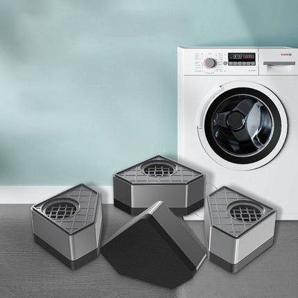 BS-XYJJD Household Washing Machine Refrigerator Non-slip Shock-absorbing Floor Mat, 4pcs Single-layer, 4pcs Double-layer, 4pcs Three-layer - DealBuddy