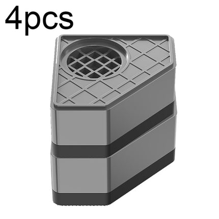 BS-XYJJD Household Washing Machine Refrigerator Non-slip Shock-absorbing Floor Mat, 4pcs Single-layer, 4pcs Double-layer, 4pcs Three-layer - DealBuddy