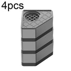 4pcs Three-layer