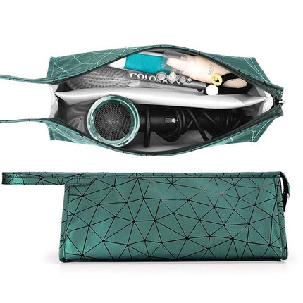 For Dyson Hair Dryer Storage Package Hair Roll Protective Cover, Black, Gray, Pink, Silver, Emerald Green, Shiny Stone Black, Color White - DealBuddy