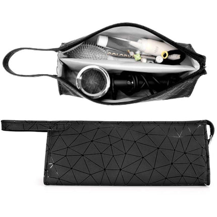 For Dyson Hair Dryer Storage Package Hair Roll Protective Cover, Black, Gray, Pink, Silver, Emerald Green, Shiny Stone Black, Color White - DealBuddy