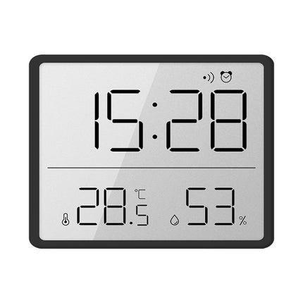 8218 Thin and Light Magnetic Wall-mounted LCD Temperature Electronic Digital Clock
