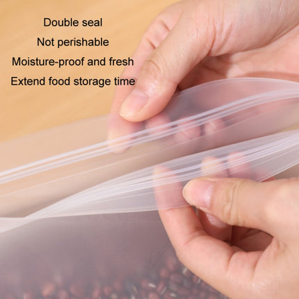 10pcs EVA Refrigerator Reusable Food Airtight Peservation Bag, Size:, Small, Medium, Large, Extra Large - DealBuddy