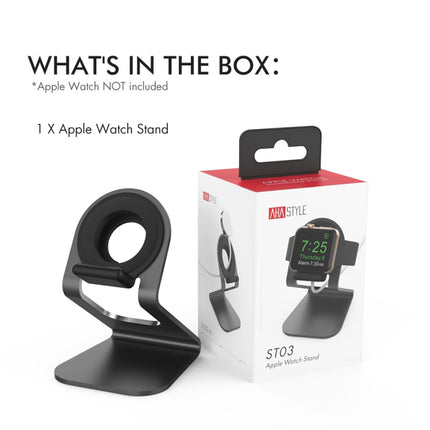 AhaStyle ST03 For Apple Watch Series Aluminum Alloy Stand Base, ST03 (Silver) - DealBuddy