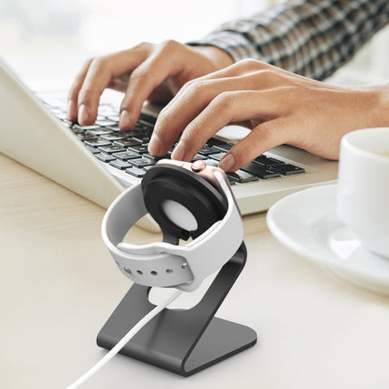 AhaStyle ST03 For Apple Watch Series Aluminum Alloy Stand Base, ST03 (Silver) - DealBuddy