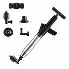 Toilet Pipe Dredger Toilet Sewer Floor Drain Clogged Household High Pressure Pneumatic Tool, HX28 (Gray), HX28 (Black), HX28 (Green), HX28 (White) - DealBuddy