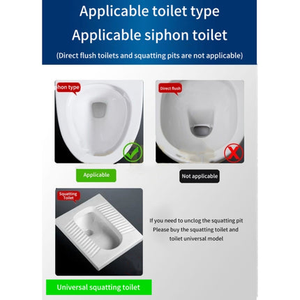 Toilet Pipe Dredger Toilet Sewer Floor Drain Clogged Household High Pressure Pneumatic Tool