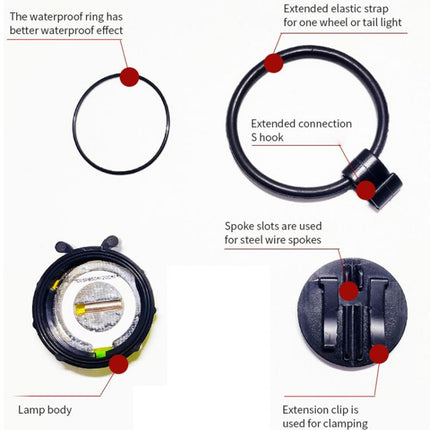 Ladybug Wheel Light Children Balance Bike Bicycle Hub Light - DealBuddy