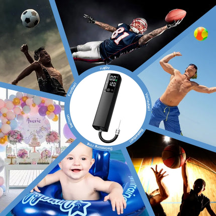 AP-04 Wireless Electric Air Pump With LCD Display For Football Basketball - DealBuddy