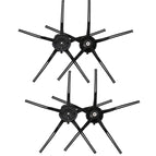 4pcs Black Side Brush