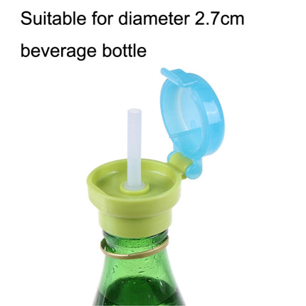 2pcs CJ07205 Baby Straw Lids Portable Drinking Straw Lids for Children, 2pcs Green, 2pcs Pink - DealBuddy