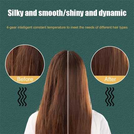 2 In 1 Hair Straightener Brush And Curler Negative Ion Hair Straightener Styling Comb