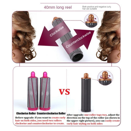 For Dyson Airwrap Hair Dryer i.d. / HS01 / HS05 / HD08 18.6 x 4cm Upgraded Long Curling Barrels Nozzle With Long Adapter Golden, 18.6cm 40mm Rose Red, 18.6cm 40mm  Golden, 18.6cm 40mm Short Adapter Golden, 18.6cm 40mm Short Adapter Rose Red            ... - DealBuddy
