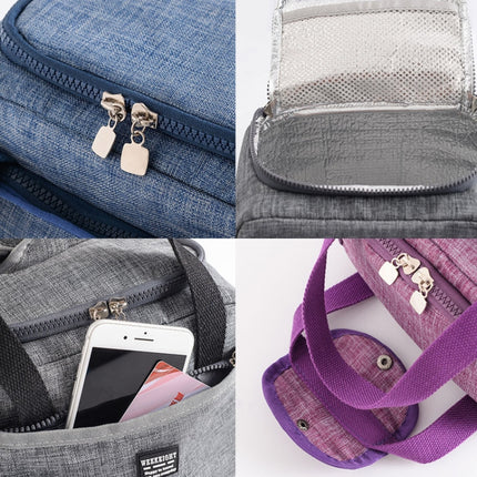 Portable Lunch Bag Thermal Insulated Lunch Box Tote Cooler Handbag