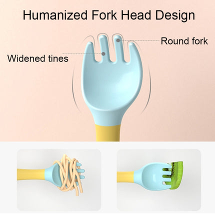 Children Eating Training Tableware Baby Bendable Silicone Soft Spoon