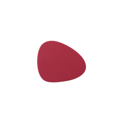 10pcs Teardrop-Shaped Silicone Table Insulation Mat Leather Textured Kitchen Cup And Pot Mat