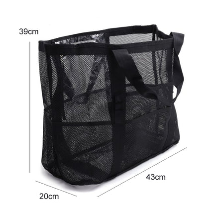 Large Capacity Mesh Swimming Tote Beach Bag