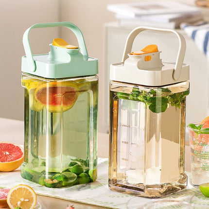 3.5L Refrigerator Cold Kettle With Faucet Household Large Capacity Cold Brew Pot - DealBuddy