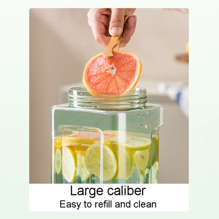 3.5L Refrigerator Cold Kettle With Faucet Household Large Capacity Cold Brew Pot - DealBuddy