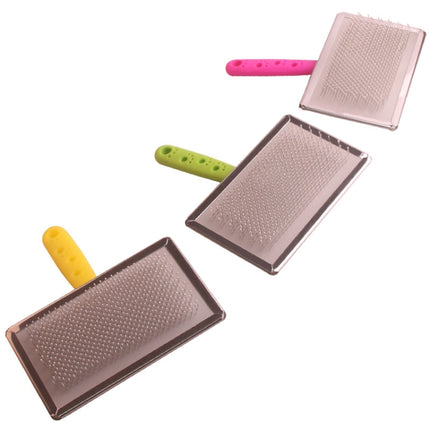 BG-W1347 Pet Hair Removal Massage Comb Dog Cleaning Tools, Random Color Delivery, S, M, L - DealBuddy
