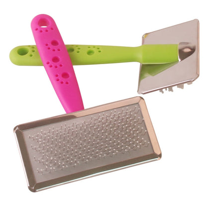 BG-W1347 Pet Hair Removal Massage Comb Dog Cleaning Tools, Random Color Delivery, S, M, L - DealBuddy