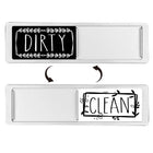 Dishwasher Magnet Clean Dirty Sign Double-Sided Refrigerator Magnet