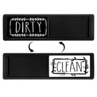 Dishwasher Magnet Clean Dirty Sign Double-Sided Refrigerator Magnet, Silver-Blue Gray, Black-Blue Gray, Silver-Black and White, Black-Black and White, Silver- Cat Claw), Turkish, Black Cat Claw, Black Love, Silver Love, Silver Gray White, Black Gray   ... - DealBuddy
